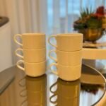 6 Adet Porselen Nescafe & Çay Fincanı