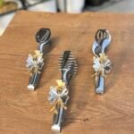 Kelebek 3’Lü Gri Maşa