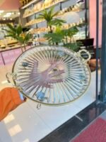 Yuvarlak Sunumluk Gold - Görsel 2