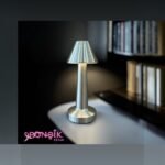 Dekoratif Masa Lambası* GÜMÜŞ RENK