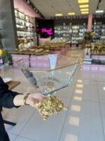 Zamak Ayaklı Derin Salata Kasesi