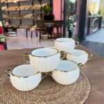 Kase & Sunum Seti 6 Adet