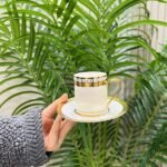 6 Kişilik Porselen Kattly Fincan Seti