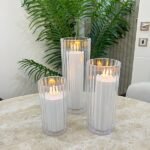 3’lü kumandalı Dekorarif Mumluk