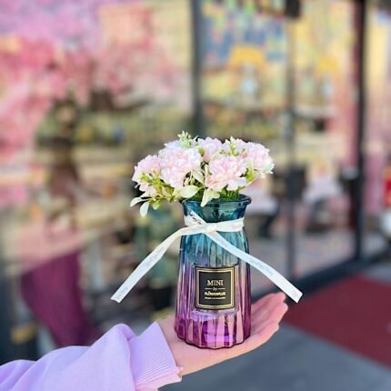 Salon & Konsol & Tv Ünitesi & Banyo Aranjman PEMBE- Çiçek DAHİL