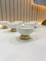 6 adet PORSELEN  Lokumluk - Görsel 3