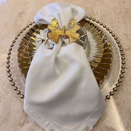 Dal Kelebek Peçete Yüzüğü