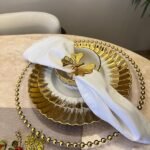 Kelebek Peçete Yüzüğü