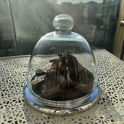 Cam Kek Pasta Kurabiye Stand*Gümüş