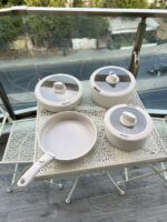 COOK BEYAZ 8 PARÇA TENCERE SETİ - Görsel 5