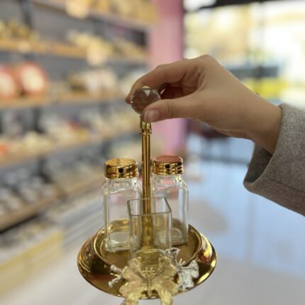 Gold Tuzluk & Karabiberlik Seti