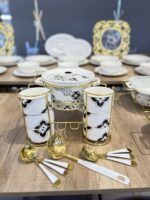 15 Parça Porselen Çorba seti - Görsel 4