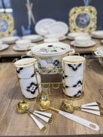 15 Parça Porselen Çorba seti - Görsel 3