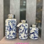 3’LÜ DEKOR VAZO **GÜMÜŞ