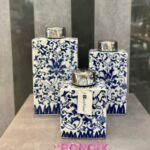 3’LÜ DEKOR VAZO KARE **GÜMÜŞ