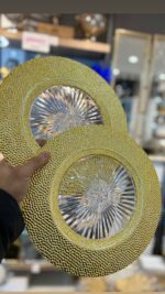 8 Adet Kristal Model Gold  Supla