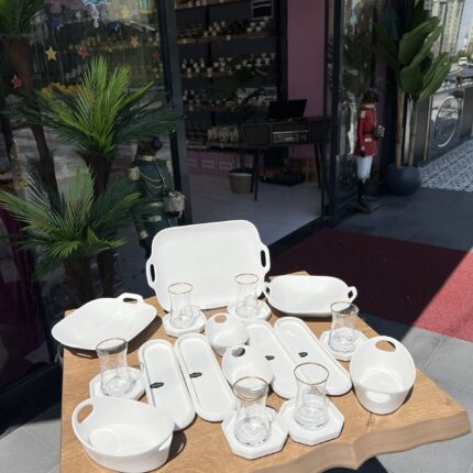 17 PARÇA PORSELEN  KAHVALTI & SUNUM TAKIMI