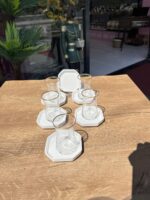 6 PARÇA PORSELEN ÇAY TABAĞI - Görsel 2