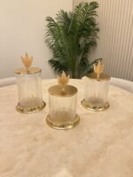 3 lü  Şeffaf Kesme Detay Kavanoz