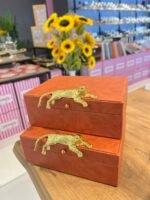 Dekor Obje Kutu Tekli Jaguar *TURUNCU - Görsel 3