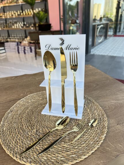 36 Parça4 ML -18/10 Çelik GOLD ÇBK TAKIMI HAFTA SONUNA ÖZEL