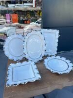 5’Lİ Gümüş AVANGARDE  SUNUM SETİ GÜMÜŞ - Görsel 3