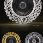 8 Adet Gonca Model Gümüş Supla