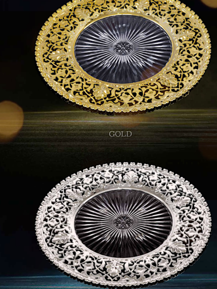 10 Adet Yaprak Model Gold Supla