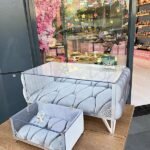 Gri Pleksi 2’Li Çeyiz Sandığı