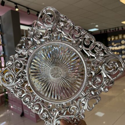 8 Adet Sarmaşık Model Gümüş Supla