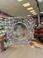 6 Adet Sarmaşık Model Gümüş Supla