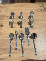 8 Parça Sunum Seti  gümüş - Görsel 2