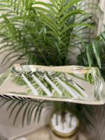 30 Parça 4 ML -18/10 Çelik BEYAZ ÇBK TAKIMI - Görsel 2