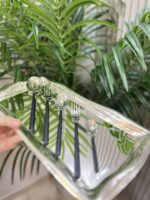 30 Parça 4 ML -18/10 Çelik SİYAH ÇBK TAKIMI - Görsel 3