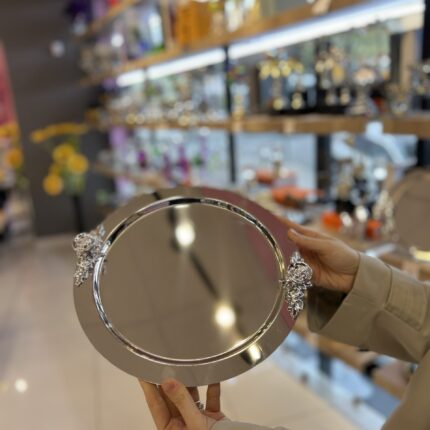 Tiamo Çay Kahve Sunum Tepsisi Dal Detay