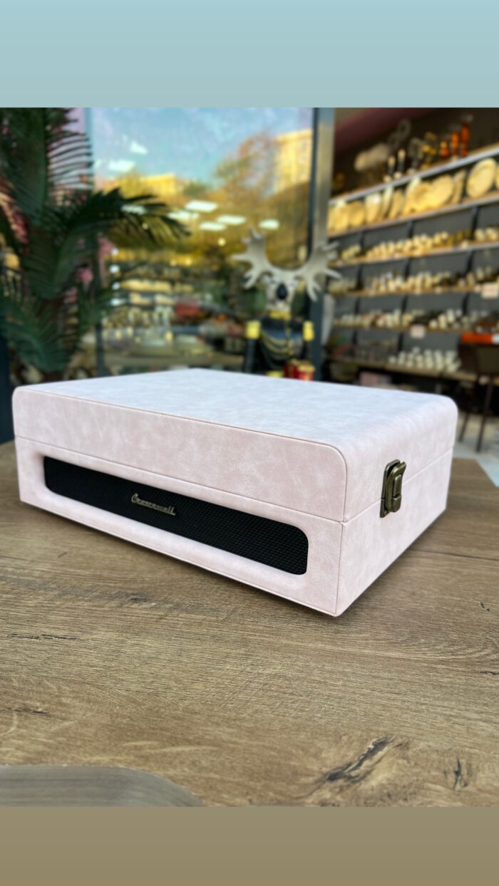 Pikap- Plakçalar Nostalji- Bluetooth Radio ve Plak Çalar **TOZ PEMBE - Görsel 4
