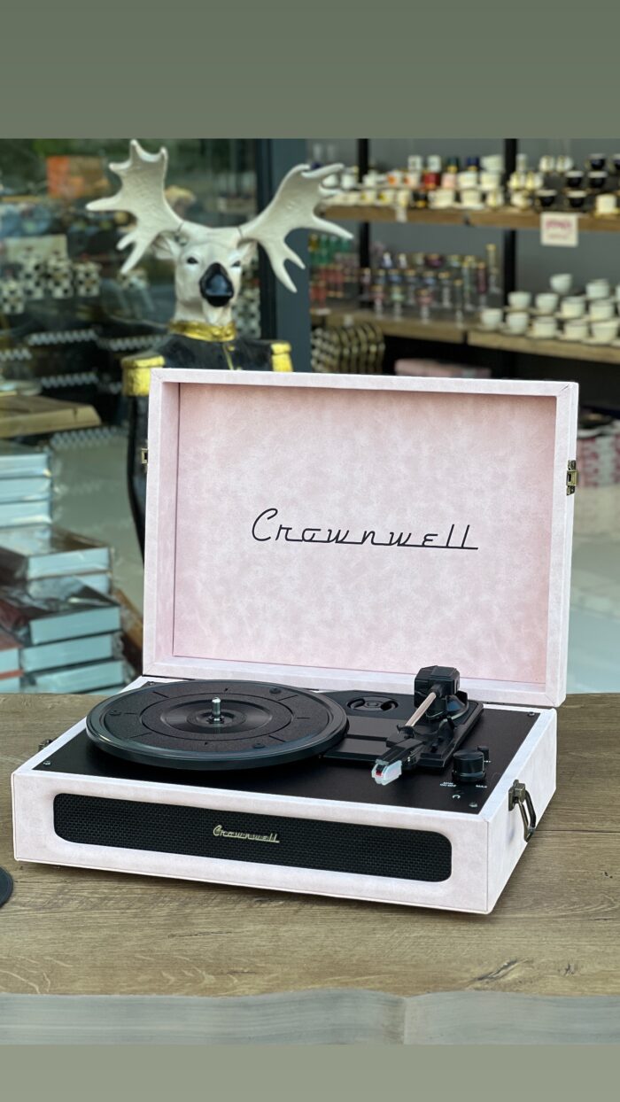 Pikap- Plakçalar Nostalji- Bluetooth Radio ve Plak Çalar **TOZ PEMBE - Görsel 2