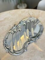 Tüy Model Zamak Çay Kaşığı *6 Adet GÜMÜŞ - Görsel 4