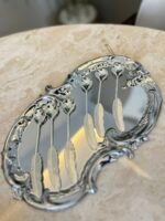 Tüy Model Zamak Çay Kaşığı *6 Adet GÜMÜŞ