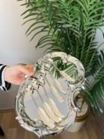 Tüy Model Zamak Çay Kaşığı *6 Adet GÜMÜŞ - Görsel 2