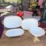 4 PARÇA PORSELEN SUNUMLUK