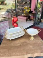 4 PARÇA PORSELEN SUNUMLUK - Görsel 5