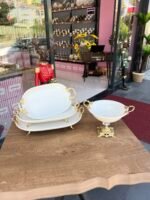 4 PARÇA PORSELEN SUNUMLUK - Görsel 4