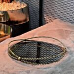 BURGULU DEKOR TEPSİ *ESKİTME