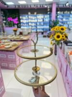 Zamak Ayaklı Saçaklı Sunumluk - Görsel 4