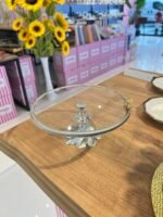 KUŞLU AYAKLI PASTALIK **SİLVER - Görsel 2