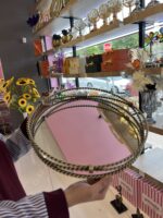 BURGULU DEKOR TEPSİ *ESKİTME - Görsel 2