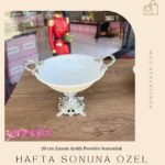 ZAMAK AYAKLI SUNUMLUK**GÜMÜŞ