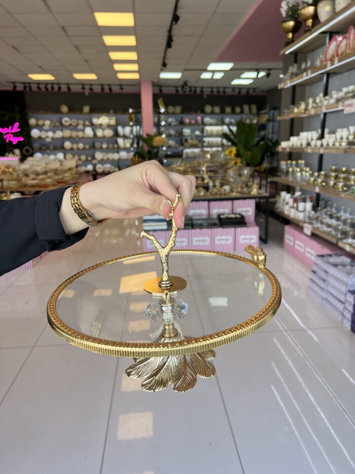 Kuşku Ayaklı Üstten Kulplu Servis - Görsel 1