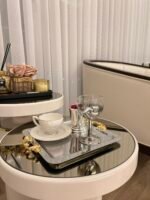 6 Kişilik PLATİN  Kahve Yanı Bardağı